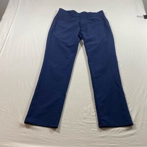 Peter Millar Pants Chino Golf Work Crown Crafted Men's Blue Pants